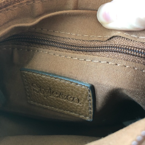 S&CO brown shoulder bag - Picture 5 of 6